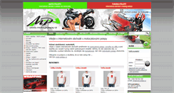 Desktop Screenshot of moto-polepy.cz